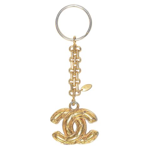 chanel inspired keychain
